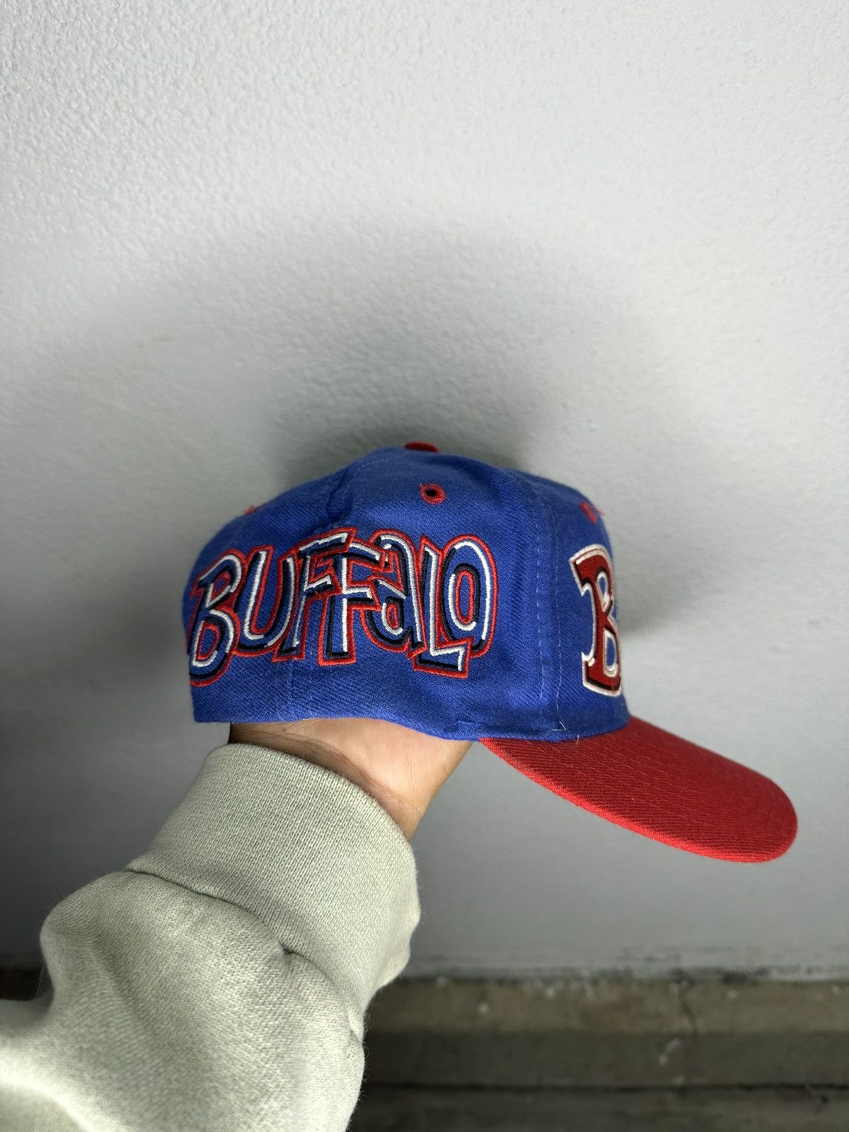 NFL 90s Buffalo Bills graffiti hat Size ONE SIZE - 2 Thumbnail