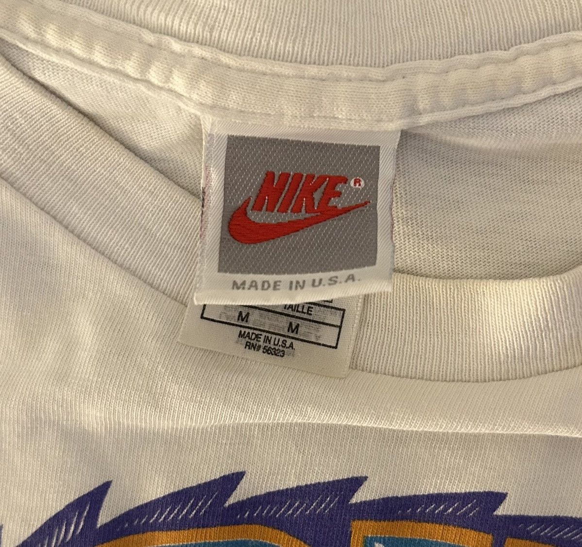 Nike × Vintage Vintages 90s Nike Scottie Pippen Hoop Héroes Tee Size US M / EU 48-50 / 2 - 10 Thumbnail