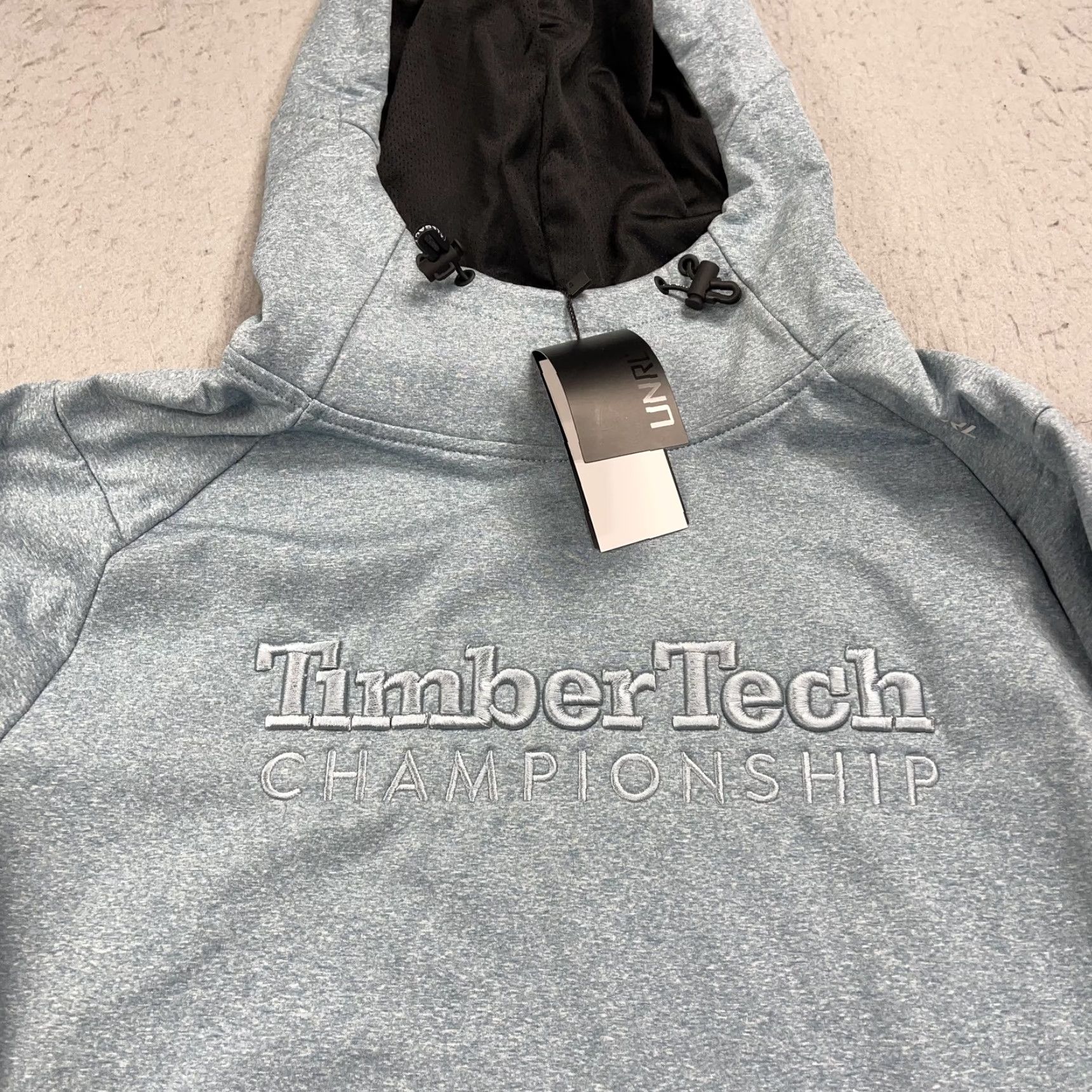 Vintage UNRL Hoodie Mens M Blue Crossover Hoodie II TimberTech Championship Golf Pullover Casual Sports Size US M / EU 48-50 / 2 - 2 Thumbnail