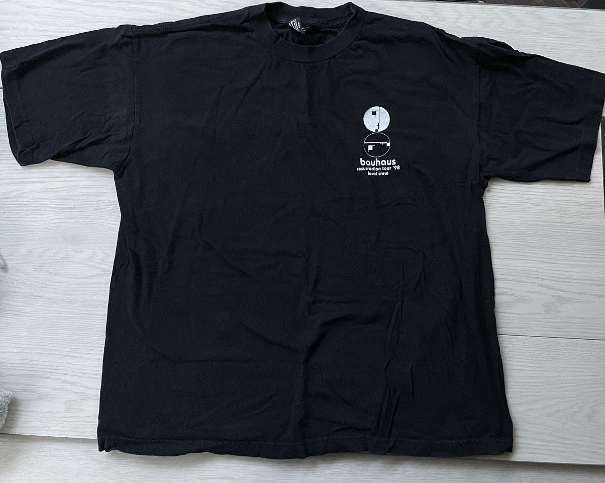 Bauhaus Resurrection Tour 1998 XL local crew shirt roadie