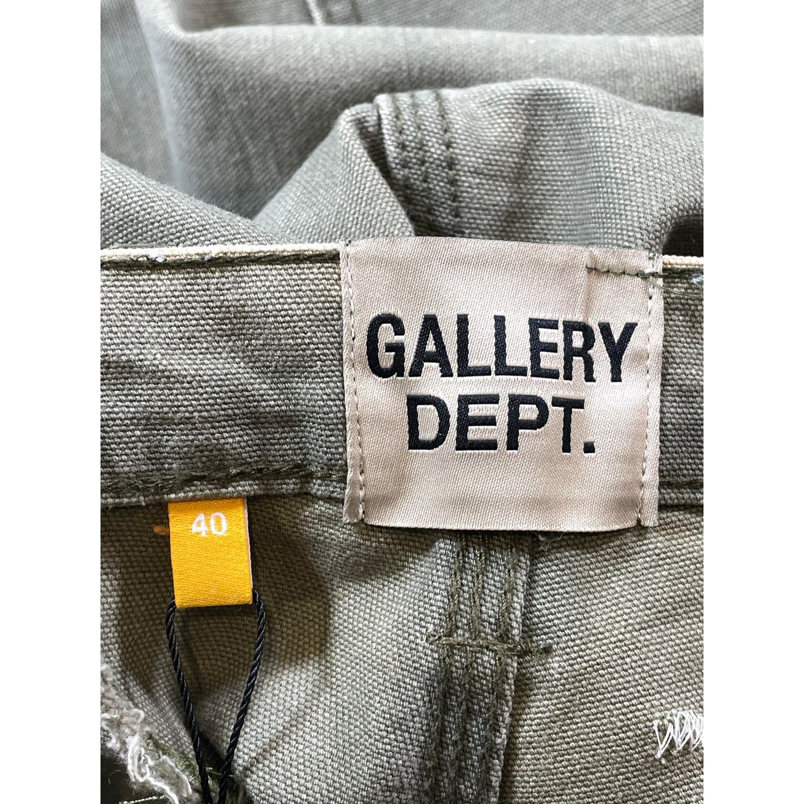 Gallery Dept. Gallery Dept Flared Olive Jeans Size US 40 / EU 56 - 7 Thumbnail