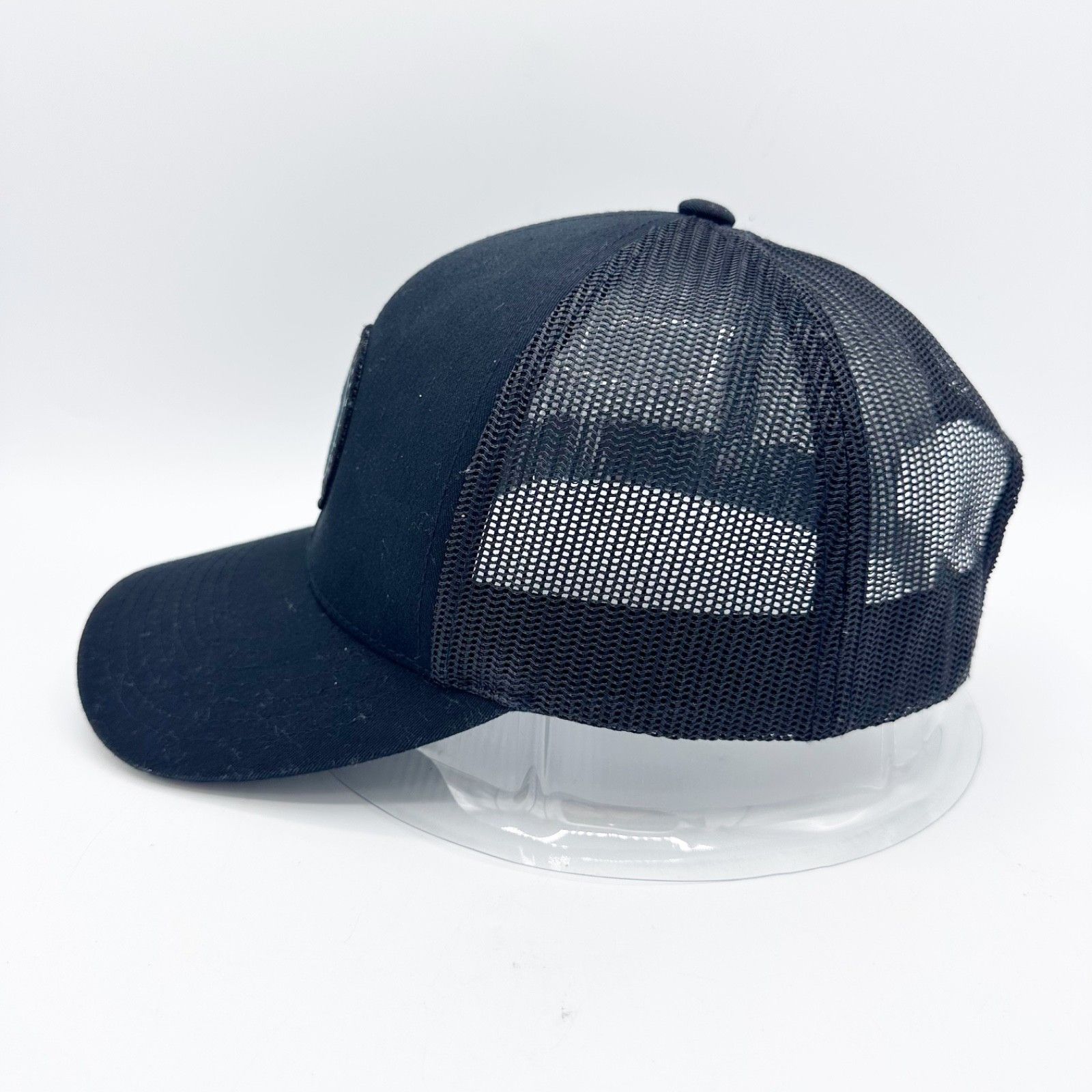 TravisMathew Travis Mathew Golf Hat Cap Snapback Black Trucker Mesh Mens Size ONE SIZE - 6 Thumbnail
