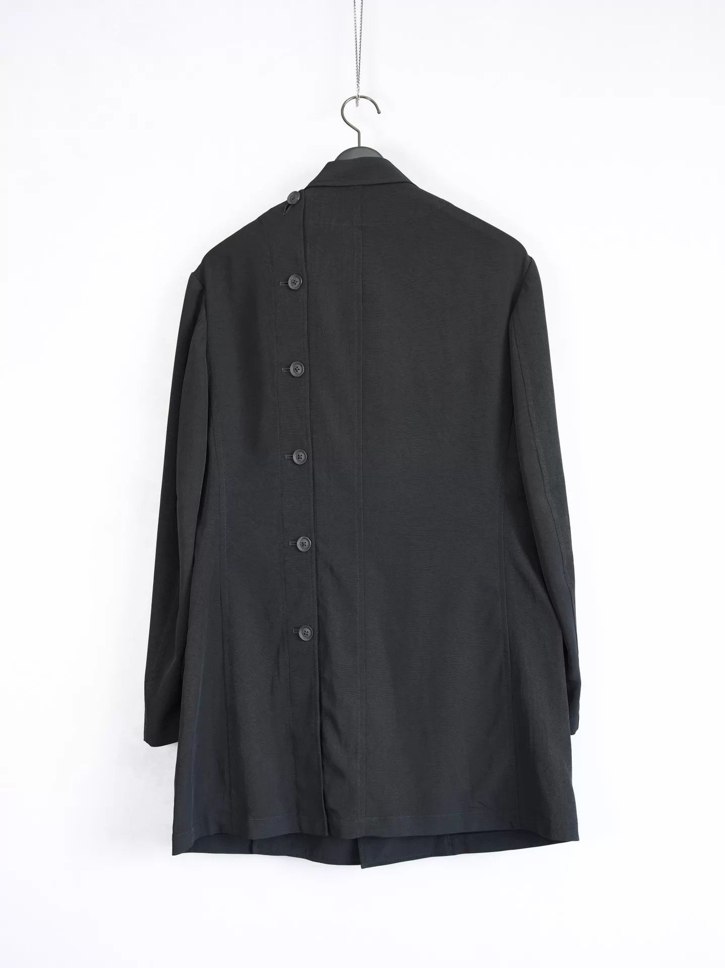 Yohji Yamamoto Yohji Yamamoto 22SS Deconstructed Removable Triacetate Jkt Size US M / EU 48-50 / 2 - 2 Thumbnail