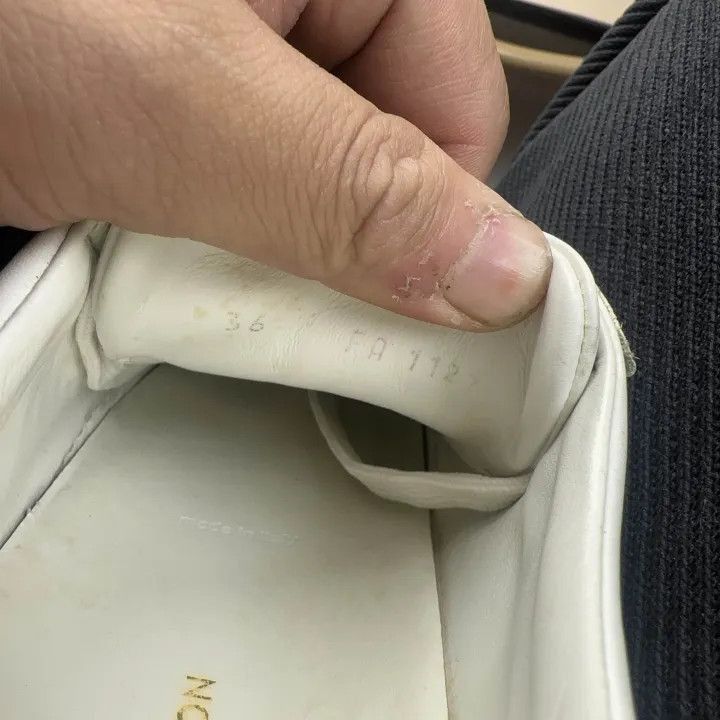Louis Vuitton Louis Vuitton White Casual Sneakers -2508 Size US 5.5 / EU 38 - 5 Thumbnail
