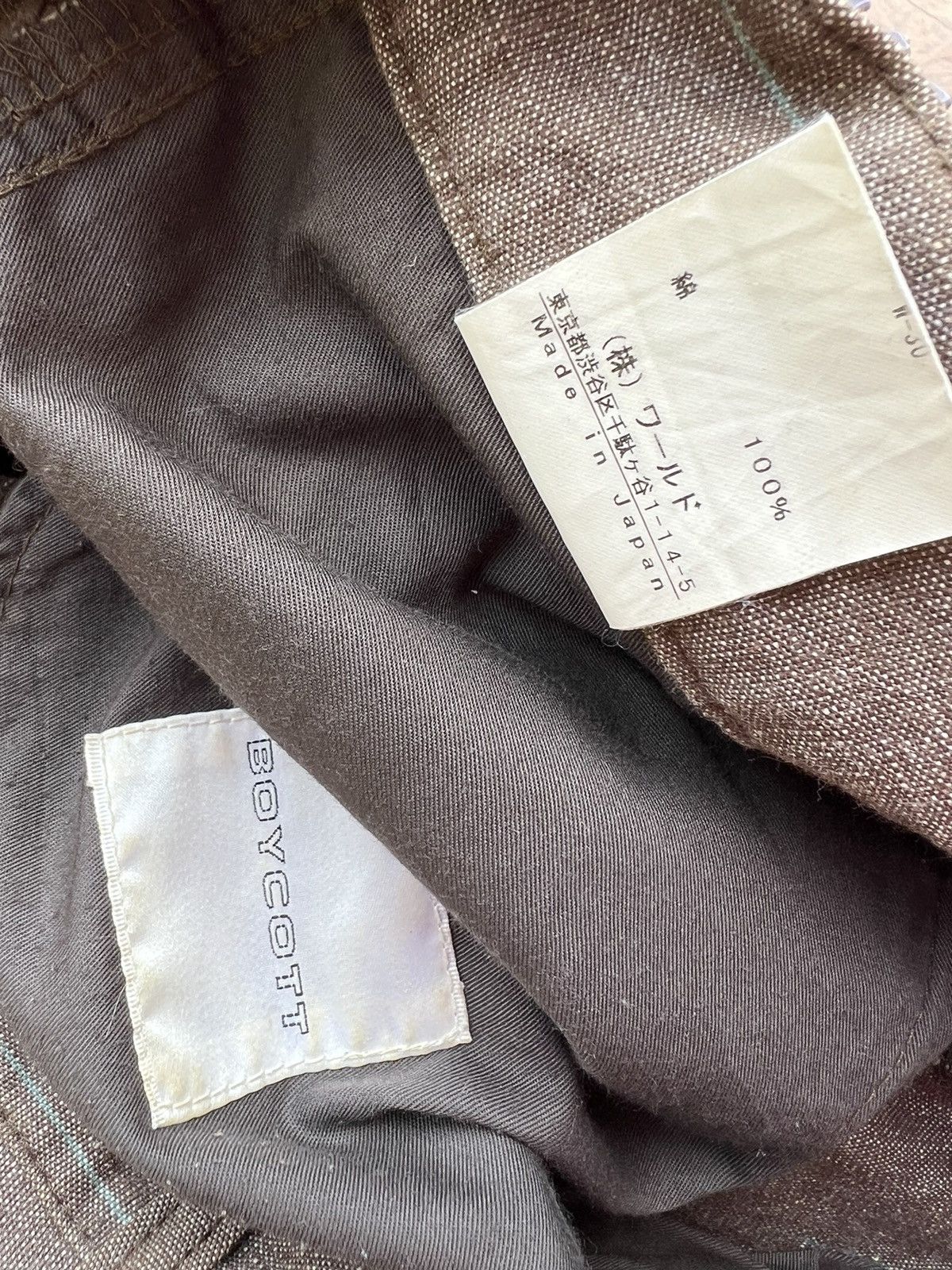 Boycott BOYCOTT Made in Japan Panelled Pant Size US 32 / EU 48 - 25 Thumbnail