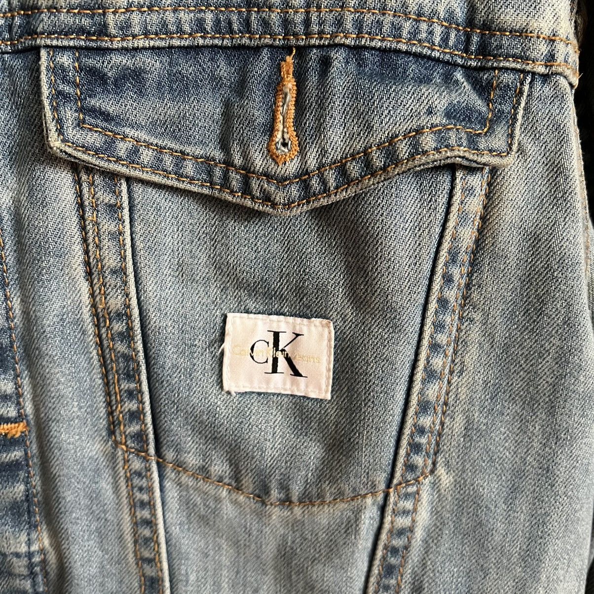 Calvin Klein Calvin Klein Denim Jacket Size US L / EU 52-54 / 3 - 3 Thumbnail