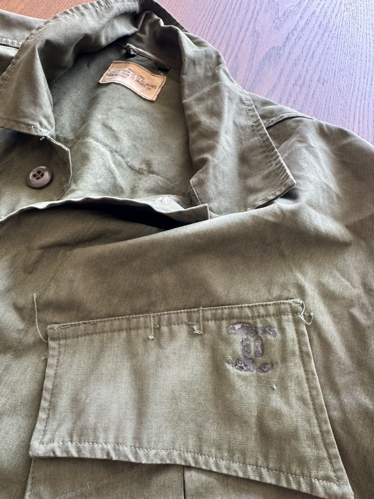 Other U.S. Army Tropical Combat Coat Jungle Jacket Katsudon Garden Size US M / EU 48-50 / 2 - 2 Thumbnail