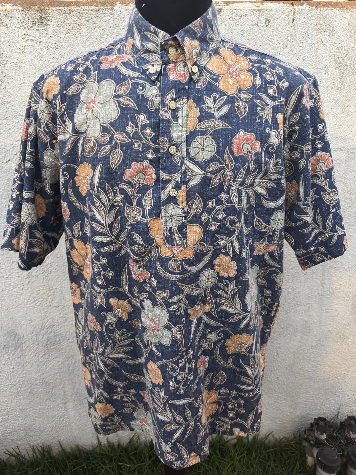 Reyn Spooner PreOwned Reyn Spooner Hawaiian Print Multicolored Men's L Size US L / EU 52-54 / 3 - 1 Thumbnail