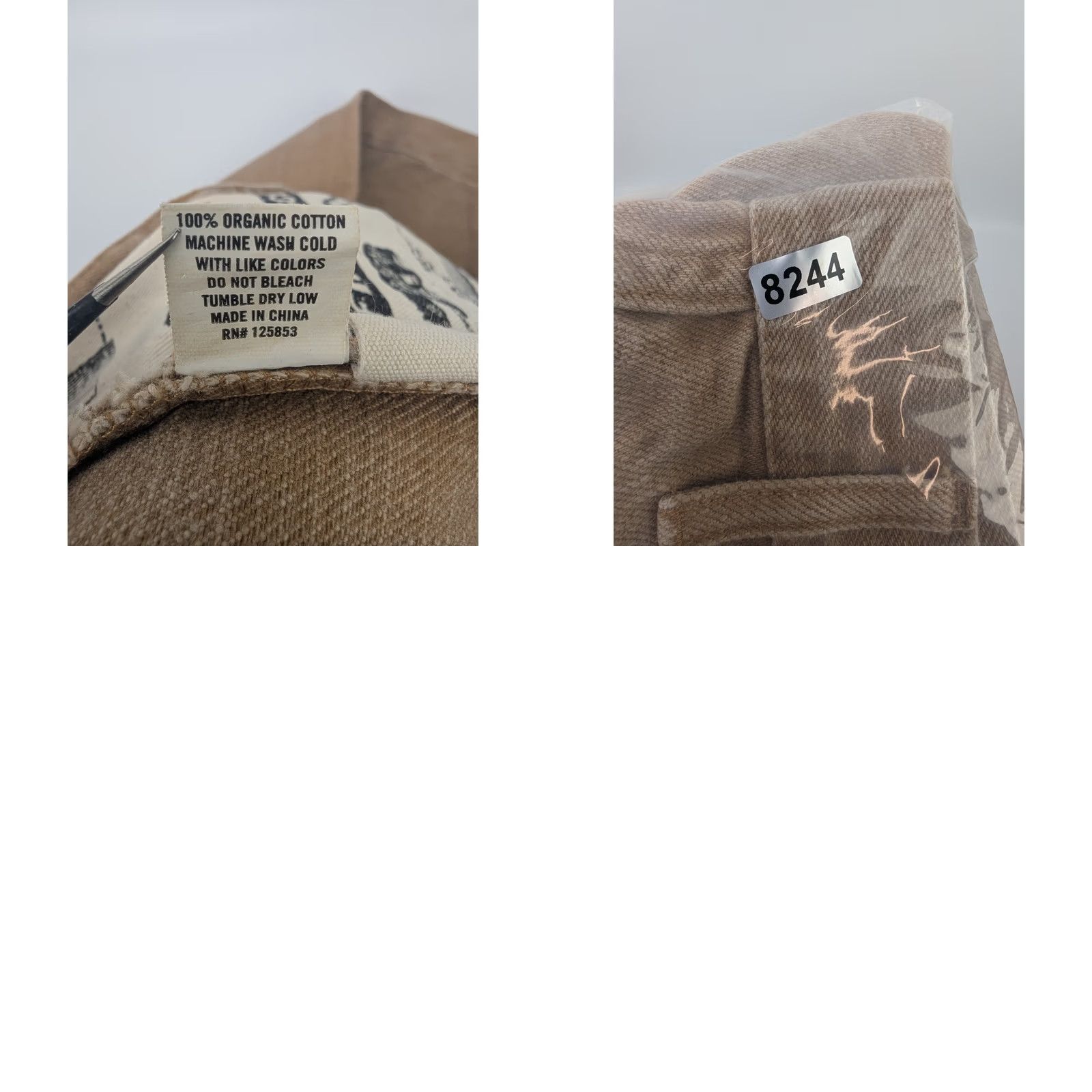 Taylor Stitch Taylor Stitch Jeans Slim Sand Tan Selvedge Denim Mens 34 Brown Cotton 5-Pocket Design Straight Mid Rise Vintage No Size US 34 / EU 50 - 10 Thumbnail
