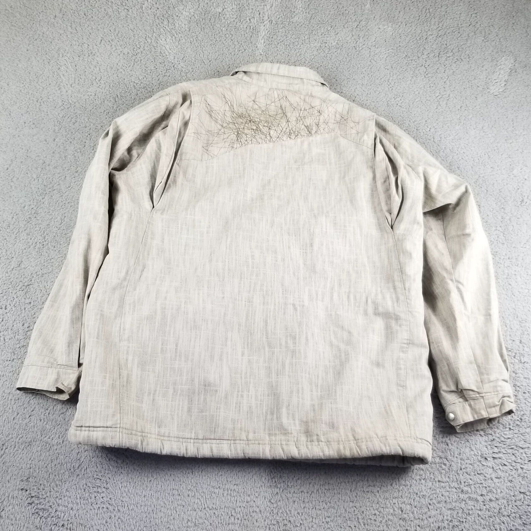 Nike ACG VINTAGE Nike ACG Jacket Men Large Gray Plaid Sherpa Lined Military Ski 2006 Size US L / EU 52-54 / 3 - 2 Thumbnail
