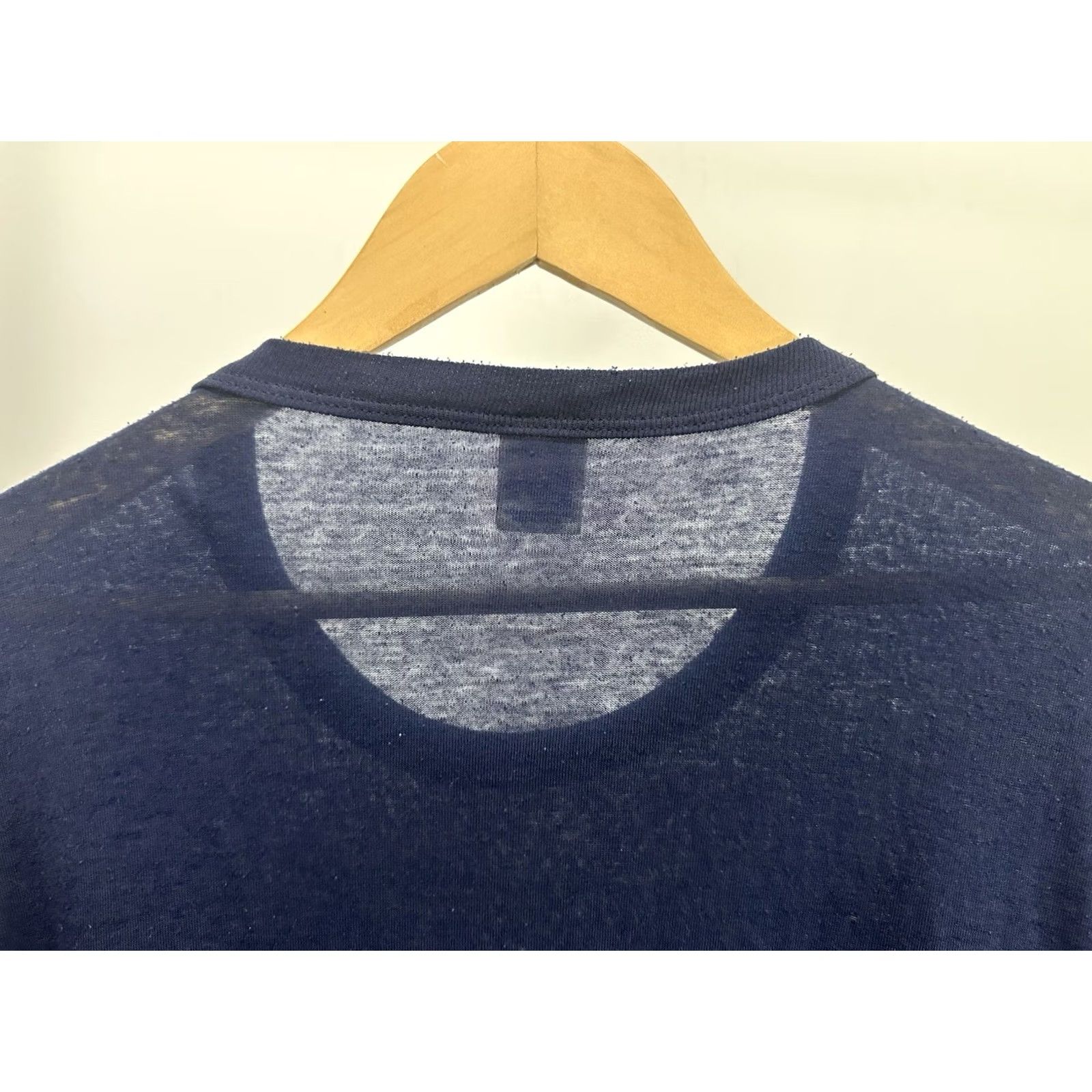 Russell Athletic VTG 80s Fluor Daniel Super Paper Thin Burnout Worn Grunge Work WIP T-Shirt L Mens Blue Shirt Vintage 80s Grunge Burnout WIP Russell Athletic Size US L / EU 52-54 / 3 - 5 Thumbnail