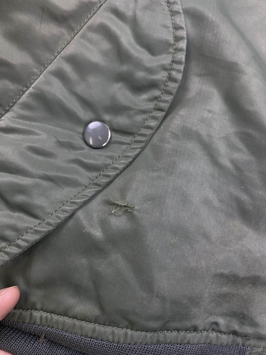 Japanese Brand Vintage U.S Air Force Fullzip Bombers Jacket Size US XL / EU 56 / 4 - 8 Thumbnail