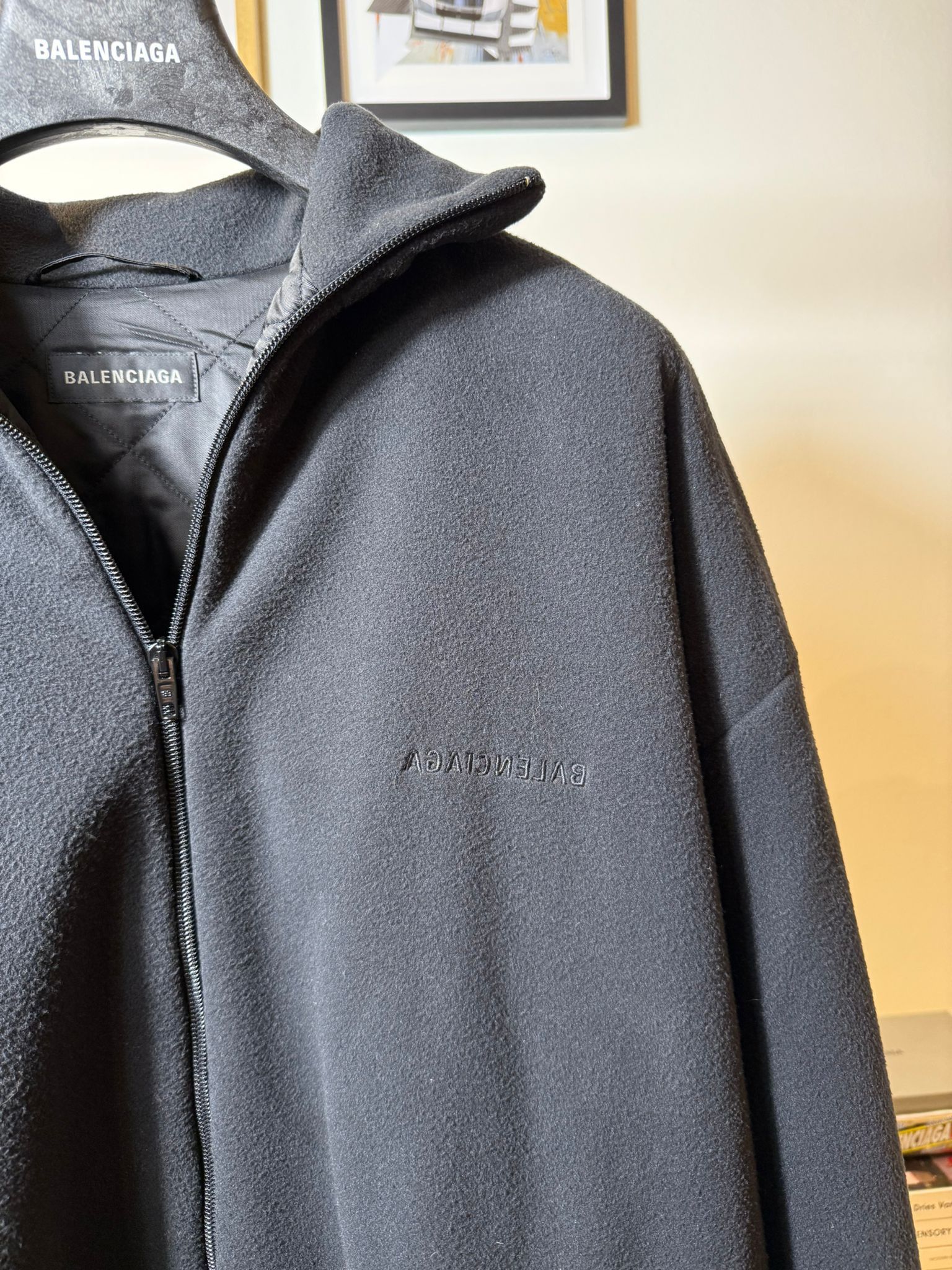 Balenciaga Balenciaga Mirror Zip Up Jacket Size US S / EU 44-46 / 1 - 5 Thumbnail