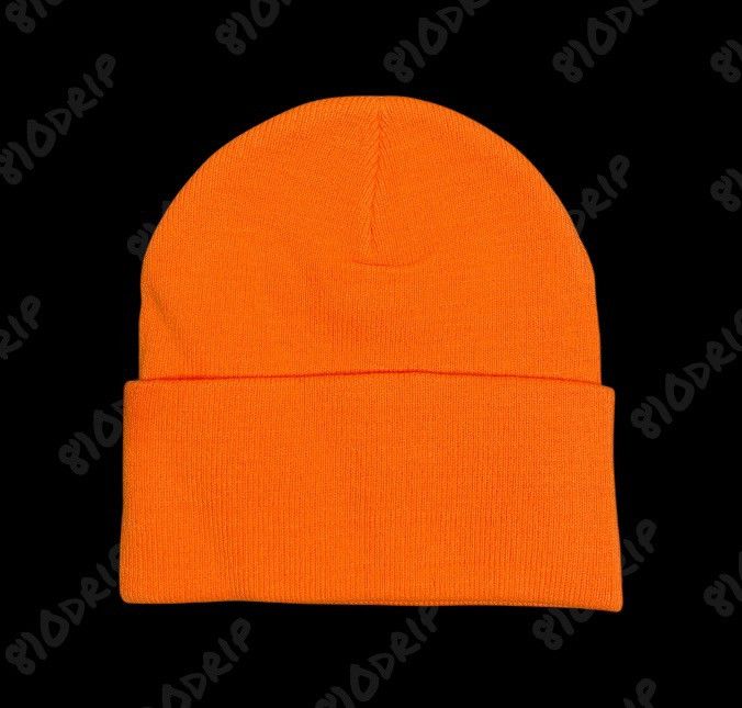 Sp5der Sp5der Rhinestone Web Beanie - Orange Size ONE SIZE - 2 Thumbnail