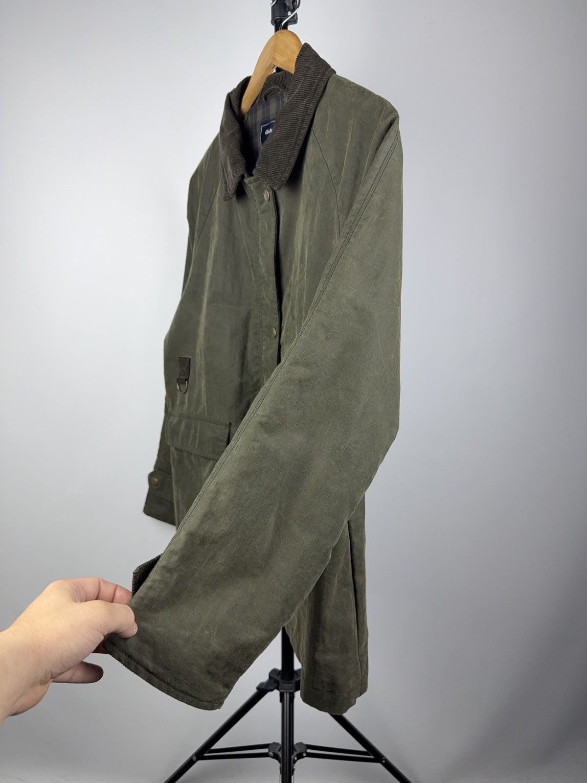 Gant Luxury London Cotton GANT Retro Wax Barbour style Jacket Size L / US 10 / IT 46 - 4 Thumbnail