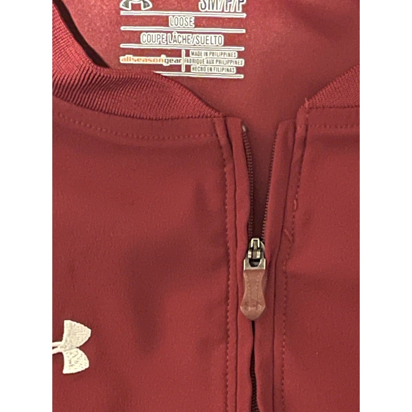 Under Armour Under Armour All Seasons Gear 1/4 Zip Loose Pullover Jacket Men Small Red Size US S / EU 44-46 / 1 - 4 Thumbnail