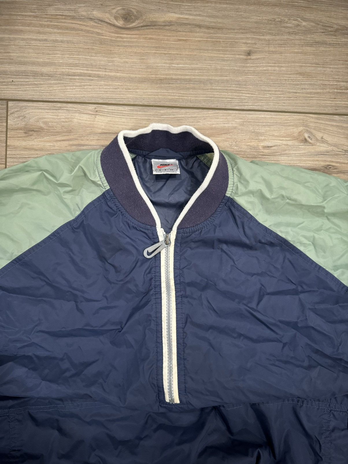Nike × Vintage Vintage Nike quarter zip jacket Size US S / EU 44-46 / 1 - 5 Thumbnail