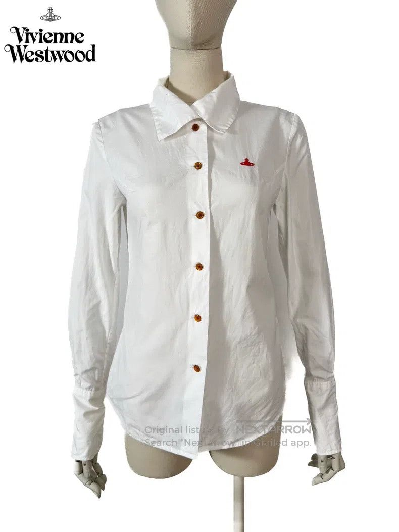 Vivienne Westwood Vivienne Westwood Women's White Shirt Size S / US 4 / IT 40 - 1 Thumbnail