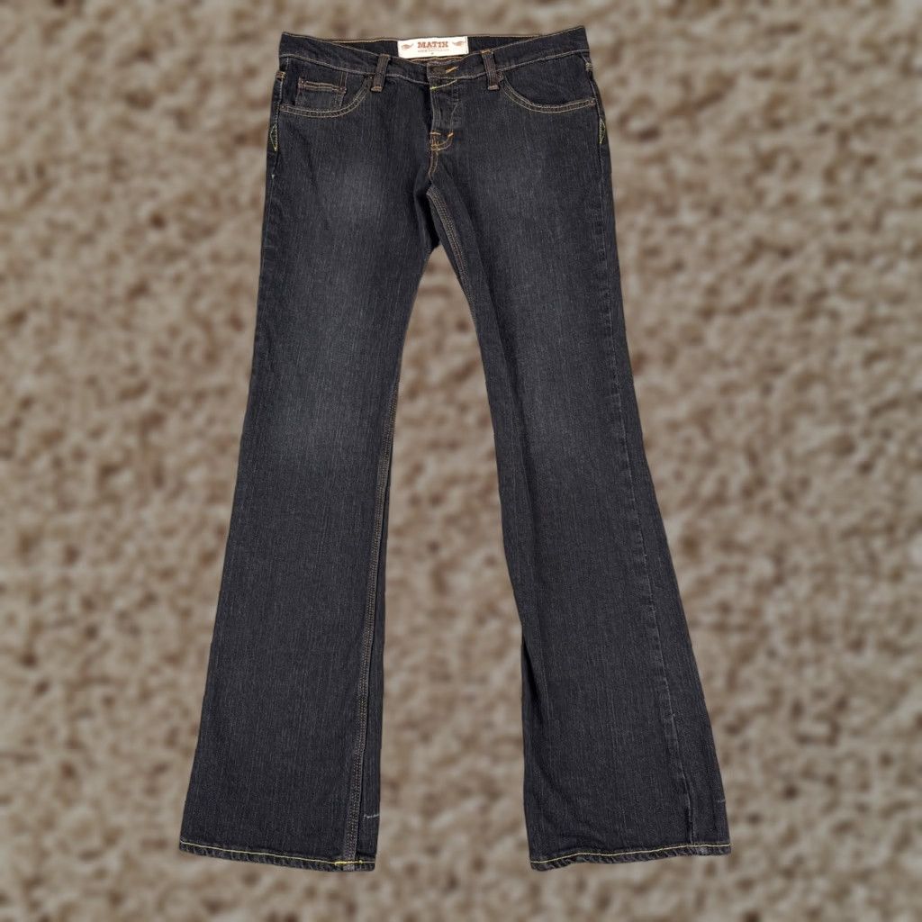Denime Matix Jeans Juniors 9 Black Denim Bootcut 32x32 100% Cotton Womens Jeans Size 30" / US 8 / IT 44 - 1 Thumbnail