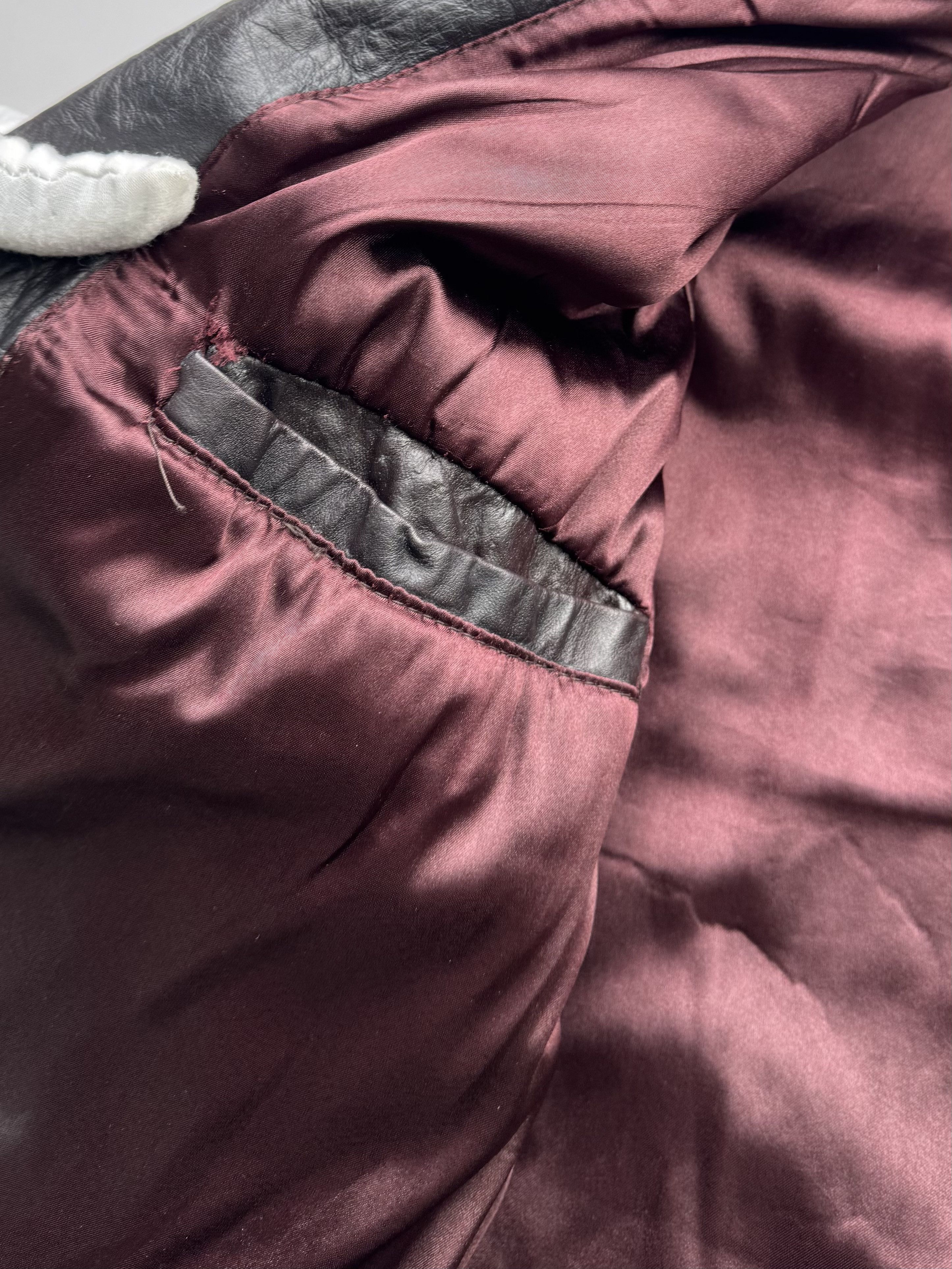 Vintage Vintage Leather Racing Style Jacket B503(V219)E2 Size US XXL / EU 58 / 5 - 8 Thumbnail