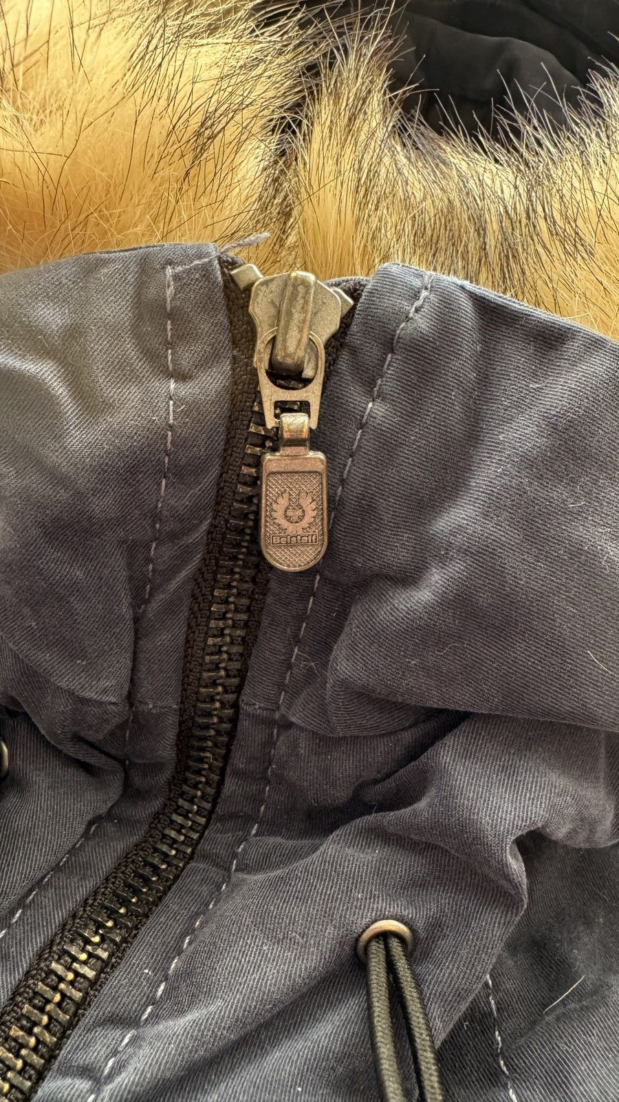 Belstaff Y2K Coyote Fur Down Hood Jacket Parka ifsixwasnine LGB goa Size S / US 4 / IT 40 - 6 Thumbnail