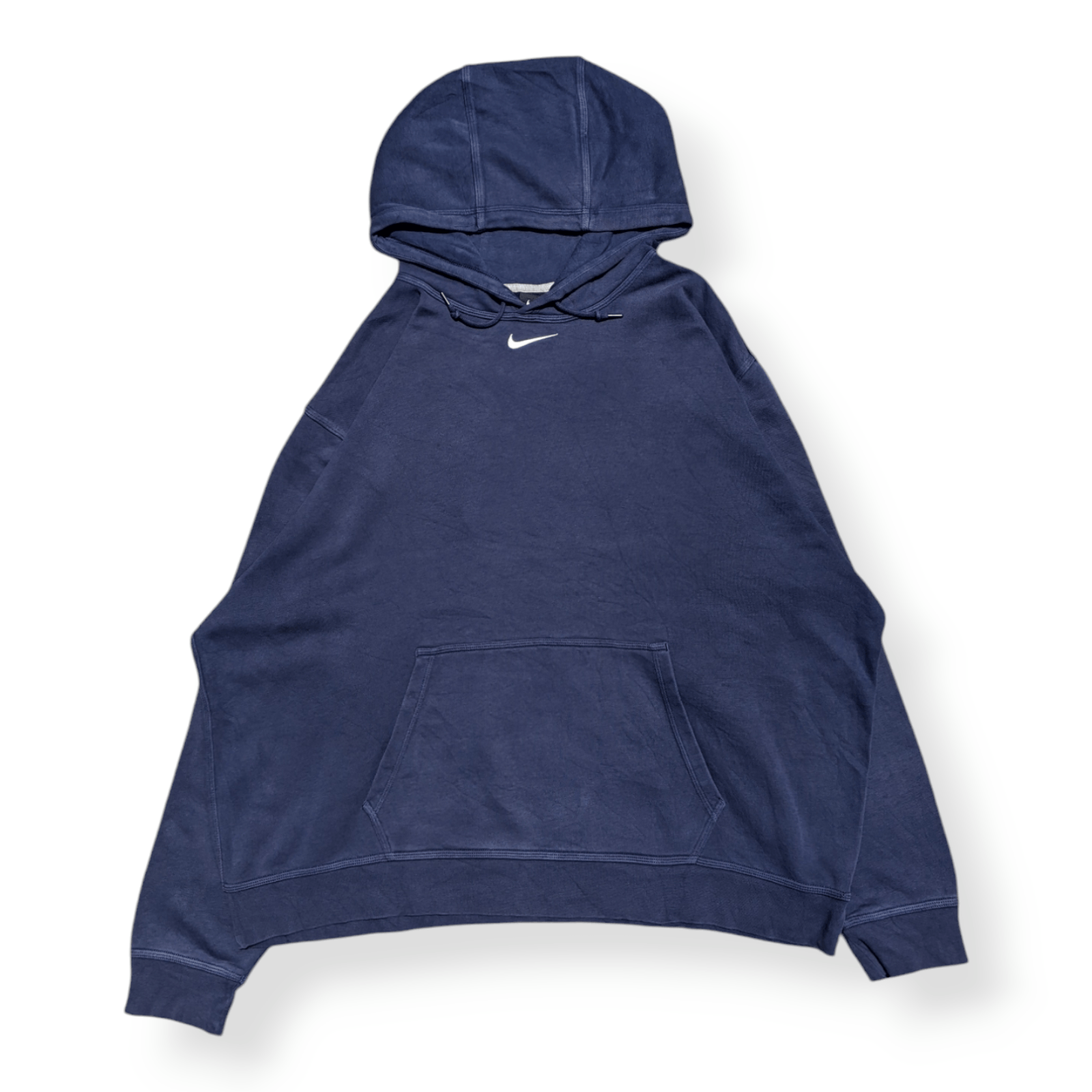 Nike 2000s Nike Center Embroidery Logo Hoodie Size US XXL / EU 58 / 5 - 1 Thumbnail