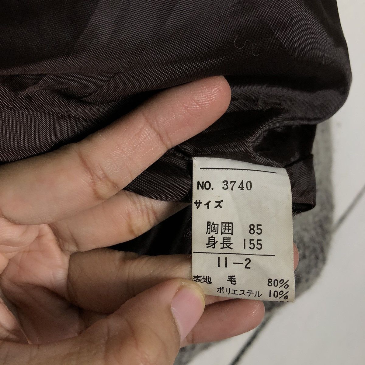 Japanese Brand 🔥Vintage Herringbone Wool Bomber Jacket Issey Miyake Japan Size US M / EU 48-50 / 2 - 14 Thumbnail
