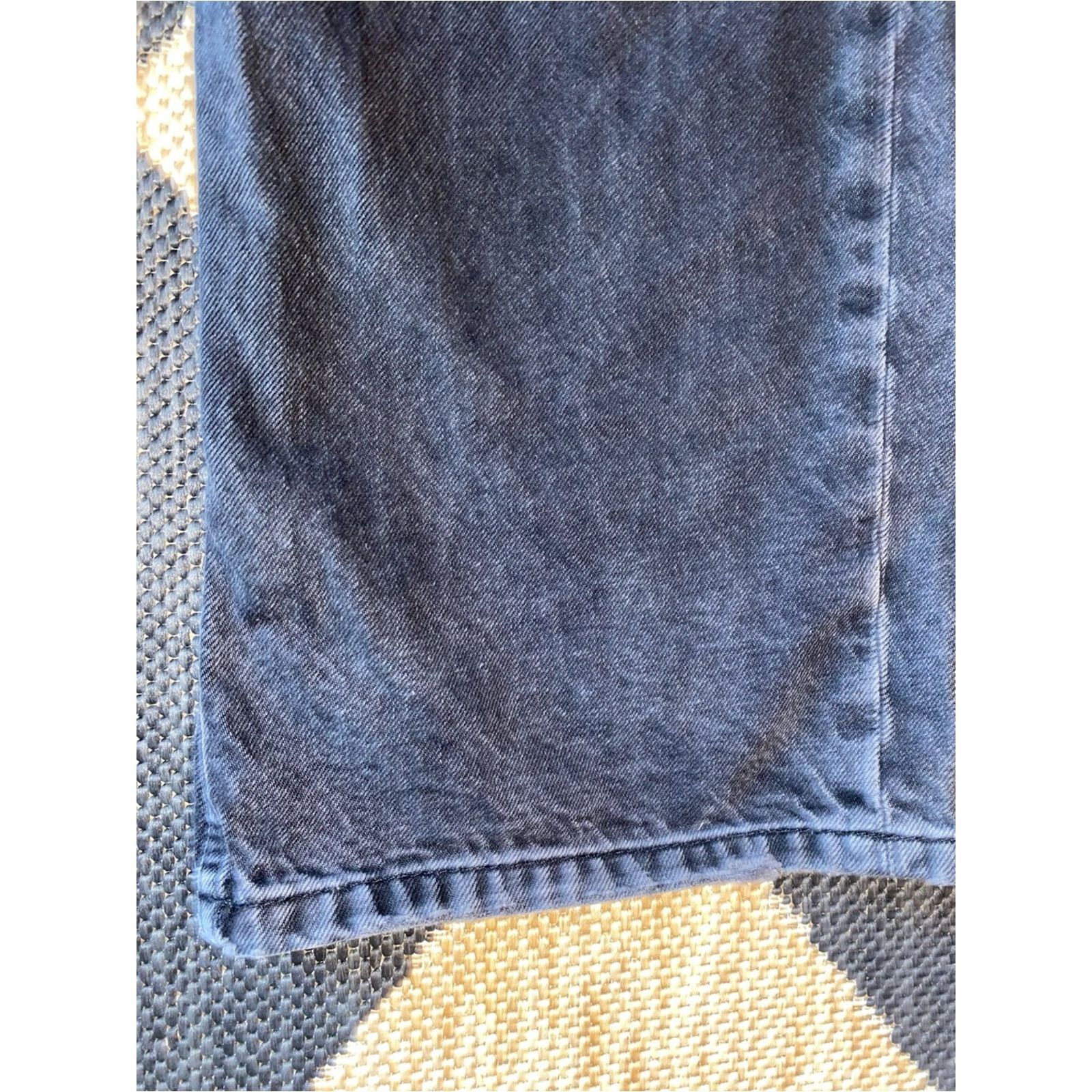 Maje MAJE $510 Black High-waisted loose-fit jeans FR 38 US MED 10 Size 30" / US 8 / IT 44 - 10 Thumbnail