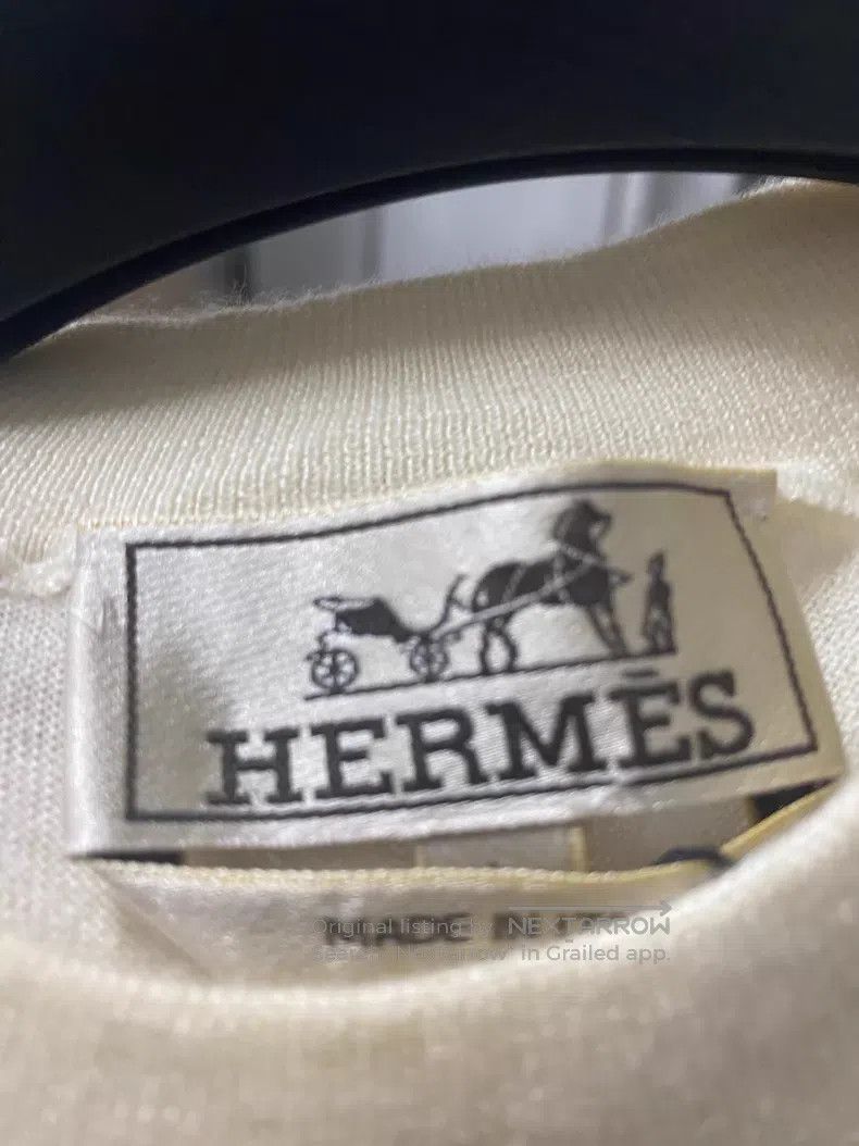 Hermes Hermes Men's Short Sleeve Knit Top Size US L / EU 52-54 / 3 - 4 Thumbnail