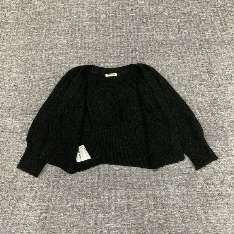 Miu Miu Miu Miu Black Cotton Women's Pullover Sweater . Size M / US 6-8 / IT 42-44 - 6 Thumbnail