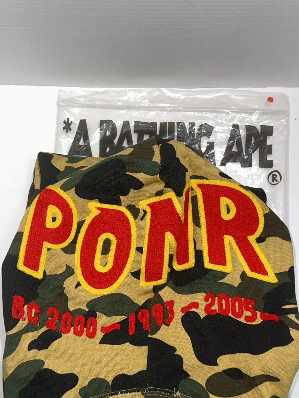 Bape BAPE Camo PONR (Point Of No Return) Shark Full Zip DS Size L Size US L / EU 52-54 / 3 - 2 Thumbnail