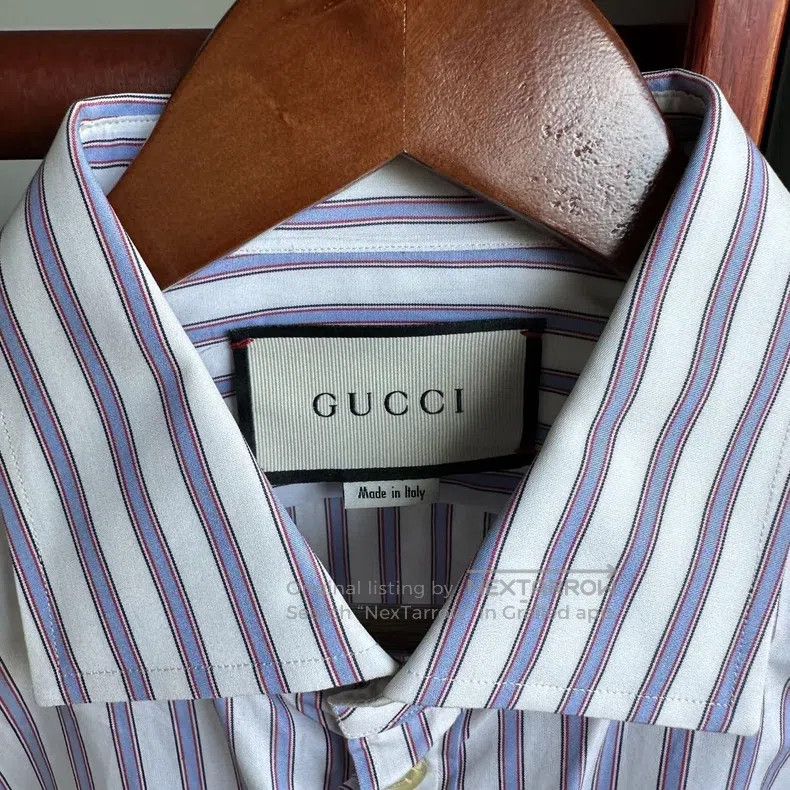 Gucci Gucci Striped shirt Size US M / EU 48-50 / 2 - 4 Thumbnail