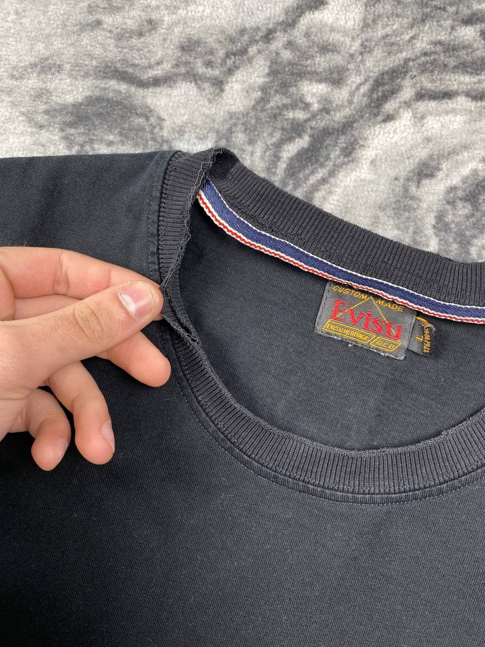 Evisu Vintage Evisu T-Shirt Big Logo 90s Y2K Size US L / EU 52-54 / 3 - 9 Thumbnail