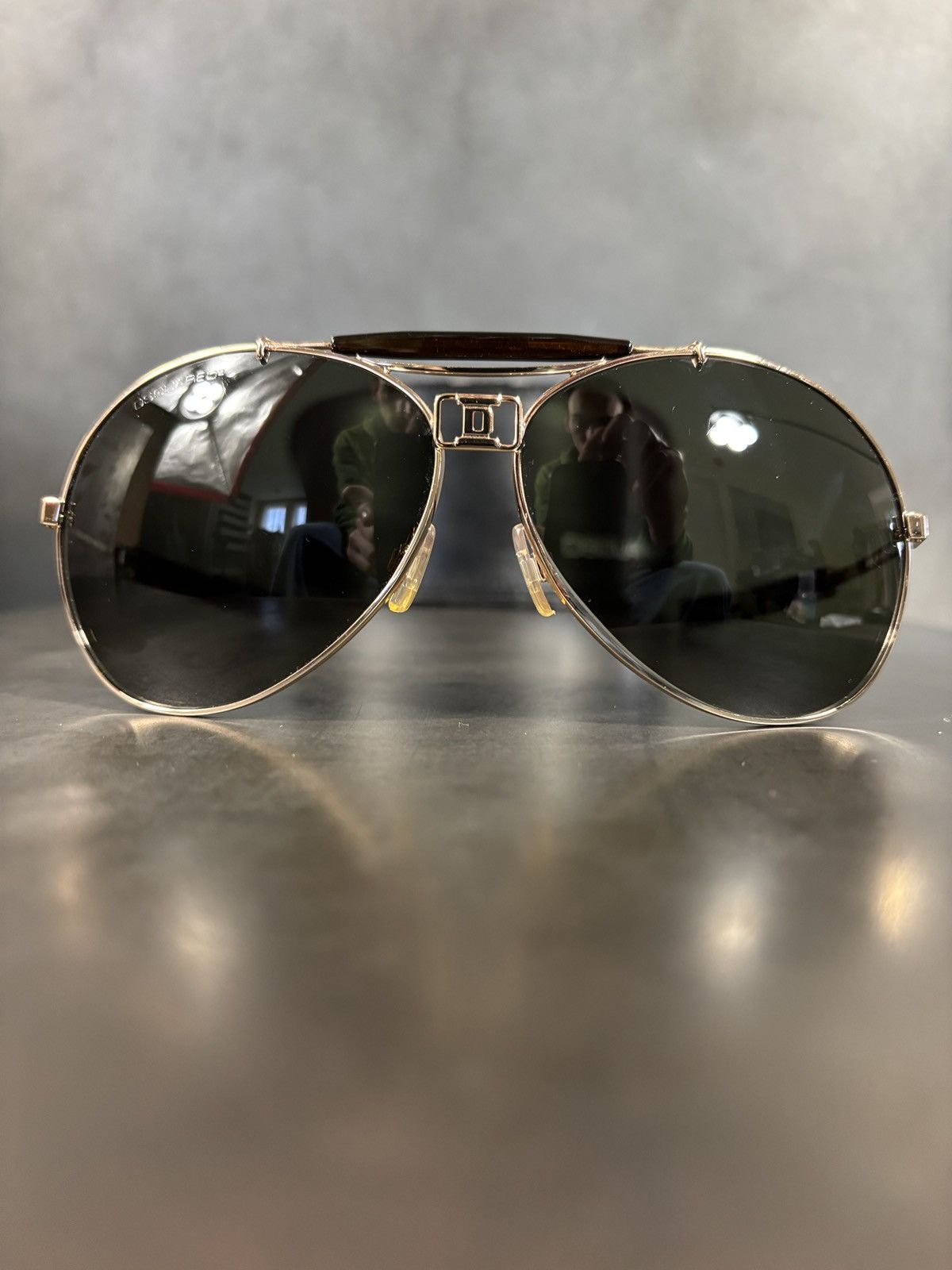 Dsquared2 2010 DSquared2 Sunglasses Metal Aviators DQ 0001 Italy Size ONE SIZE - 3 Thumbnail