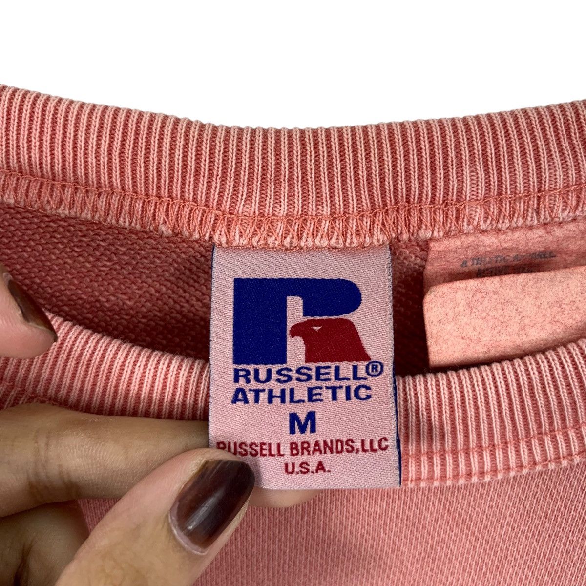Russell Athletic Vintage RUSSELL ATHLETIC Pocket Plain Design Pastel Size M / US 6-8 / IT 42-44 - 8 Thumbnail