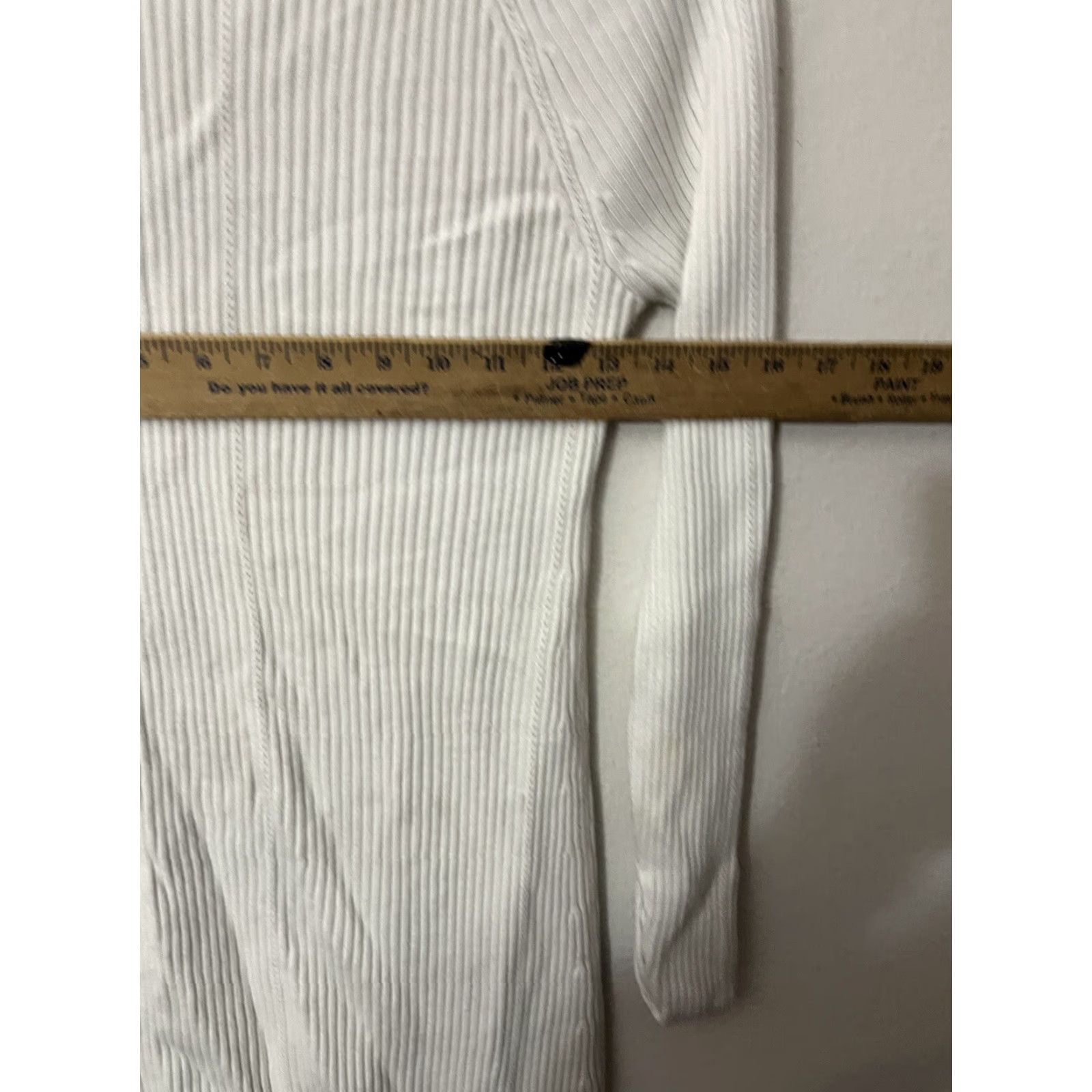 White House Black Market White House Black Market Sweater Turtleneck White Medium Womens Pullover Knit Stretch Vintage? Size M / US 6-8 / IT 42-44 - 5 Thumbnail