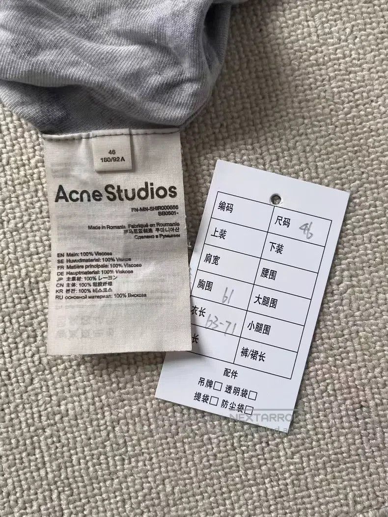Acne Studios Acne Studios Daisy print single-breasted button-down shirt Size US S / EU 44-46 / 1 - 5 Thumbnail