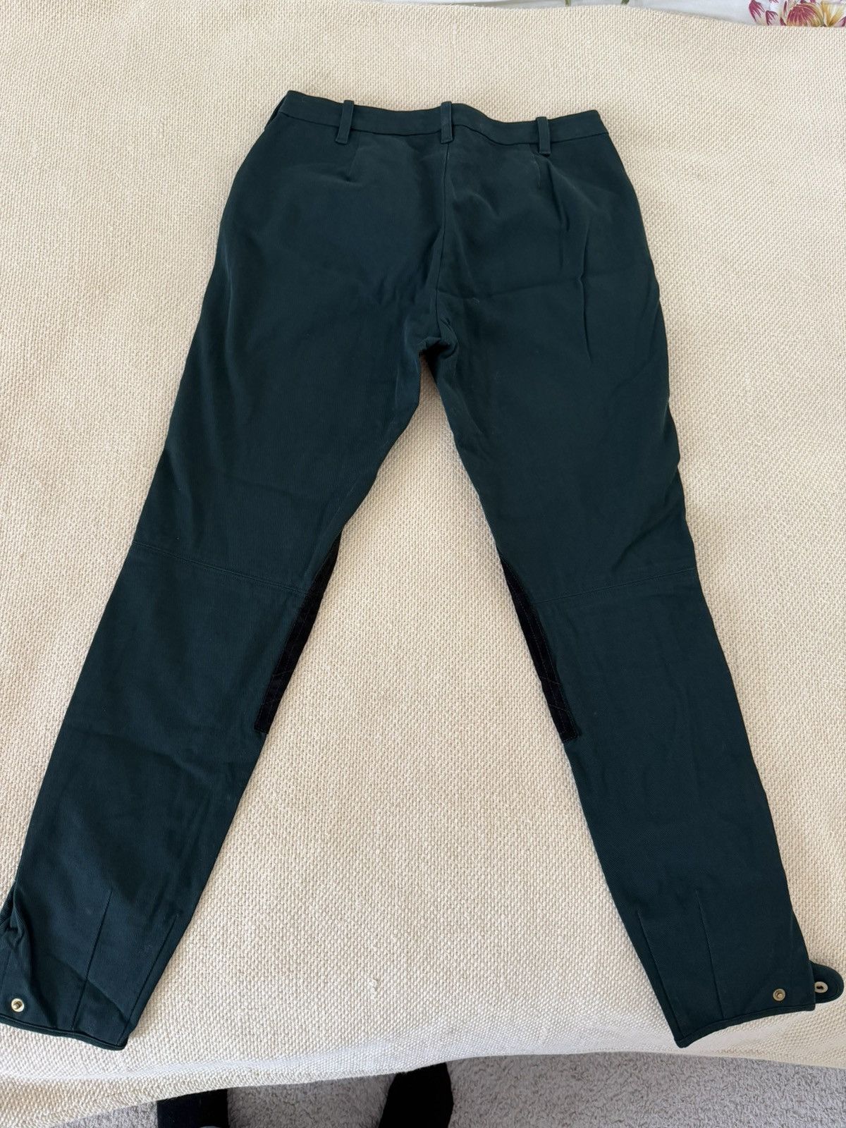 Polo Ralph Lauren Ralph Lauren Hunter Green Equestrian PantsSuede Patches Size 27" / US 4 / IT 40 - 7 Thumbnail
