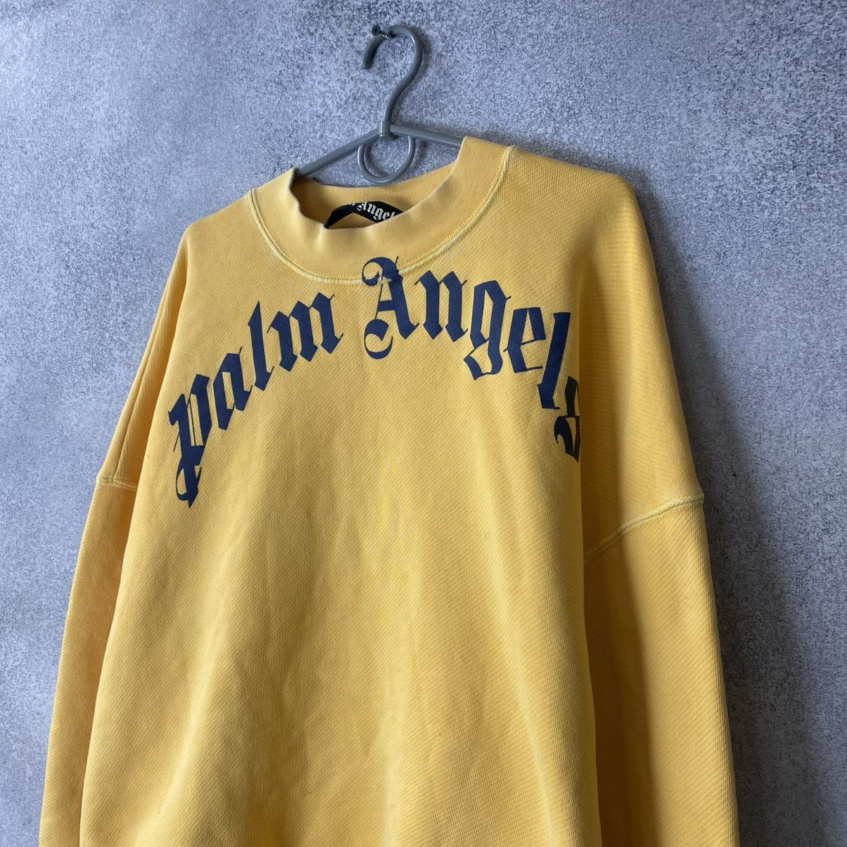 Palm Angels Palm Angels Sweatshirt Yellow S Size US S / EU 44-46 / 1 - 2 Thumbnail