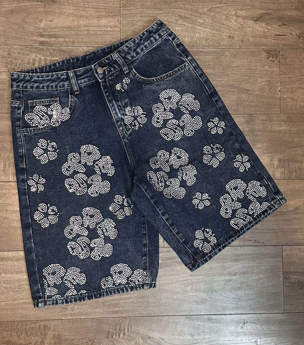 Denim & Flower Denim Flower Vintage Shorts Size US 32 / EU 48 - 7 Thumbnail