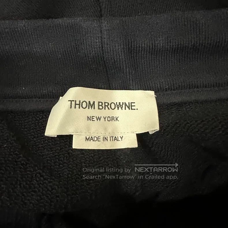 Thom Browne Thom Browne size 5 Blue trousers with four stripes Size US 36 / EU 52 - 4 Thumbnail