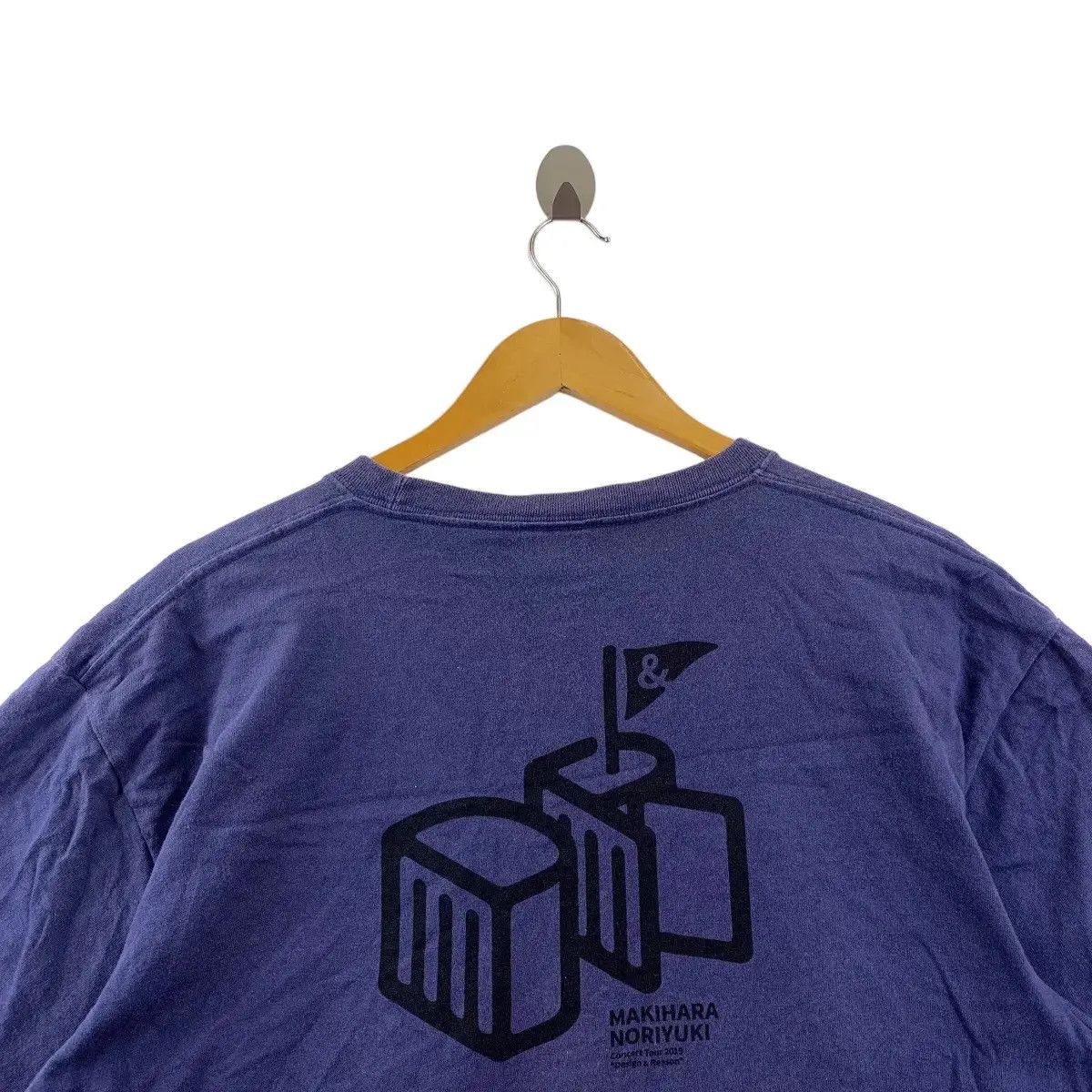 Vintage MAKIHARA NORIYUKI 2019 Tour Design & Reason Tee Shirt Size XL / US 12-14 / IT 48-50 - 2 Thumbnail