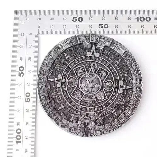 Other Aztec Solar Calendar Belt Buckle ( no belt ) Size ONE SIZE - 3 Thumbnail