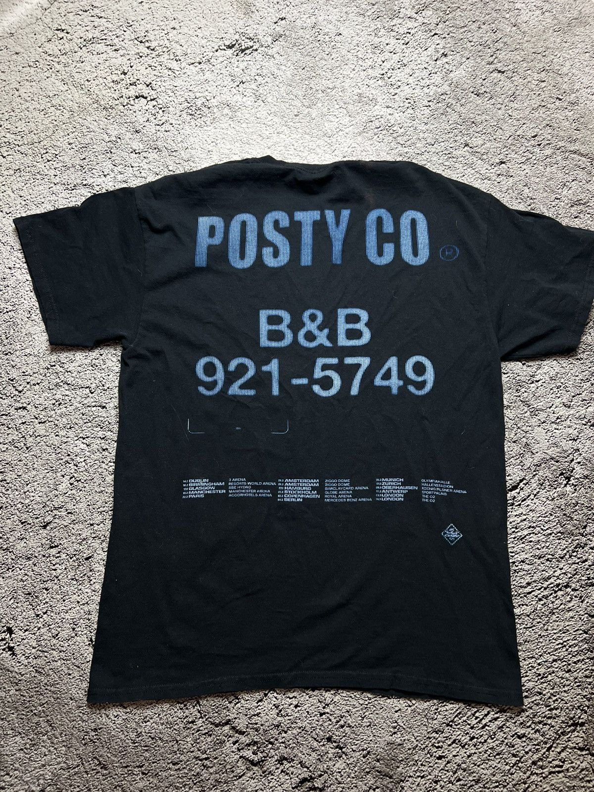 POST&CO Post Malone posty co tour T shirt Size US L / EU 52-54 / 3 - 3 Thumbnail
