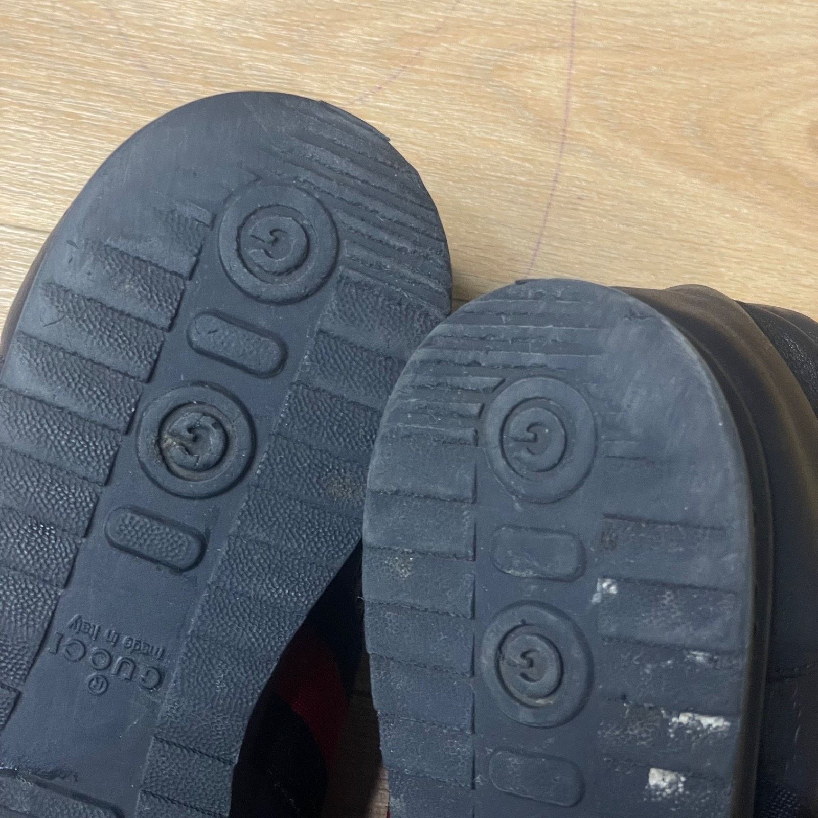 Gucci GUCCI Sneakers Guccissima blue navy Leather low Top Monogram Size US 9 / EU 42 - 19 Thumbnail