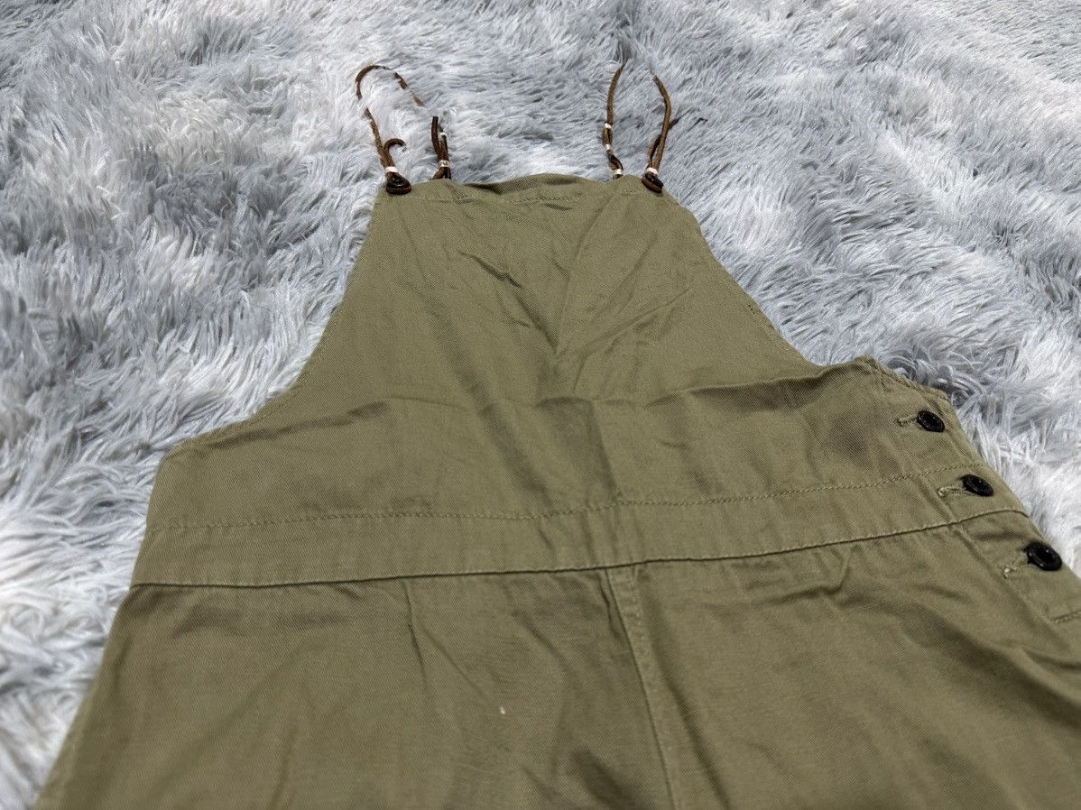 Kapital 🔥Vintage Kapital Overalls Leather Laces Pants Wide Leg Size US 32 / EU 48 - 8 Thumbnail