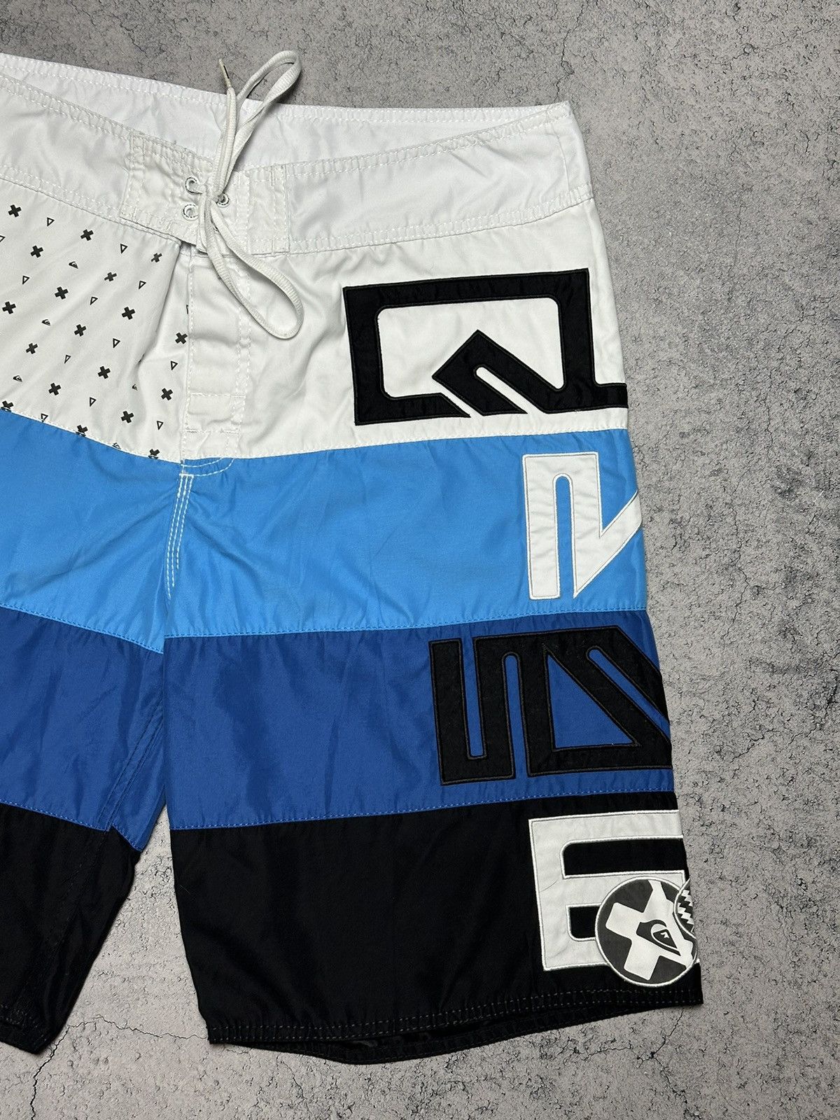Quiksilver Vintage Quiksilver Big Logo Y2K Surf Shorts 36 Size US 36 / EU 52 - 3 Thumbnail