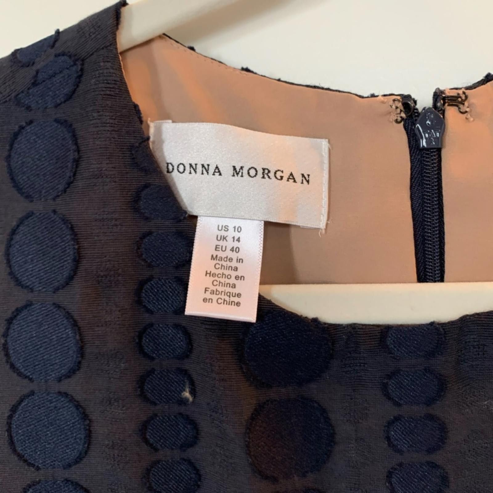 Other Trapeze Dress Donna Morgan Size L / US 10 / IT 46 - 2 Thumbnail