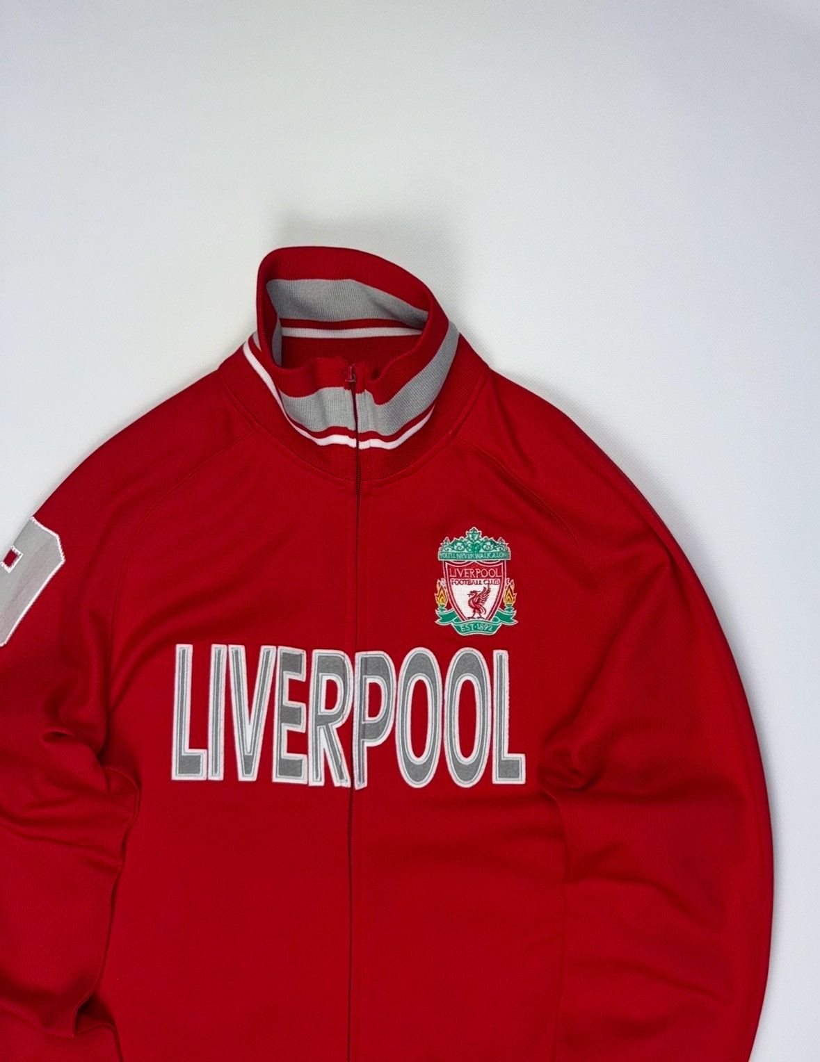 Other Liverpool Y2K Vintage FBC Full zip Jacket Men’s Red football Size US L / EU 52-54 / 3 - 4 Thumbnail