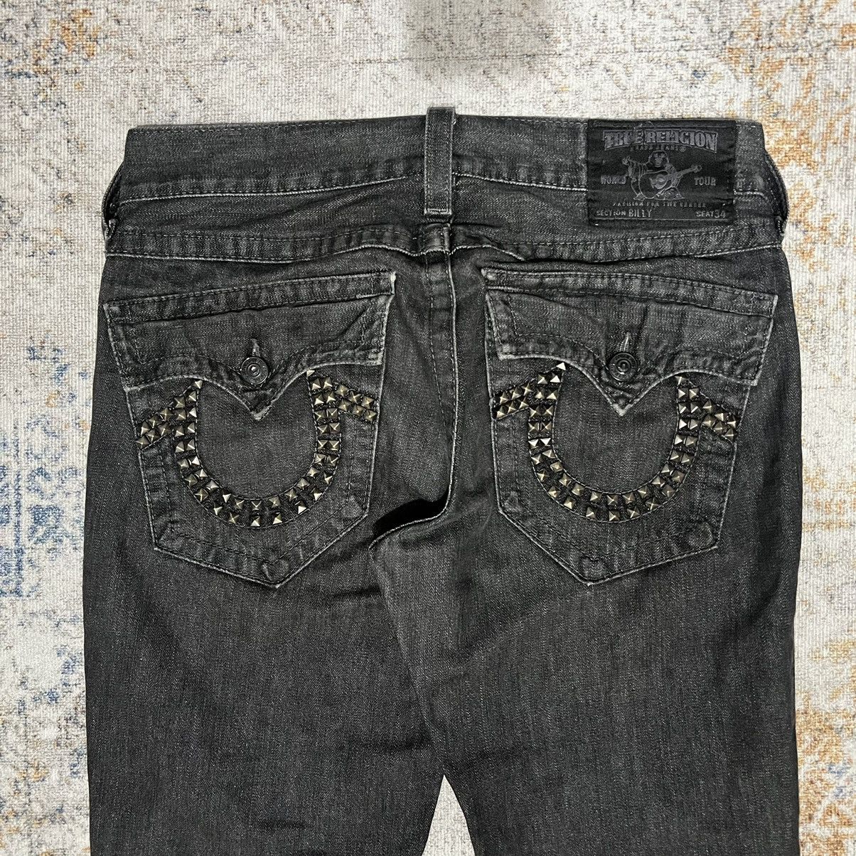 image of True Religion Studed Jeans ( ) in Black, Men's (Size 31)